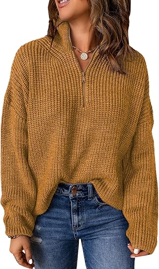 Lina V-Neck Polo Sweater