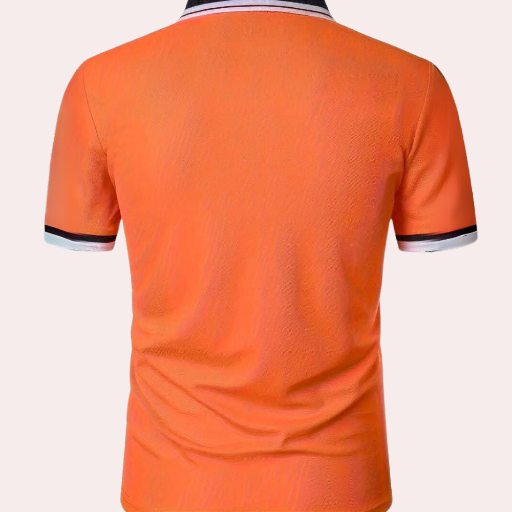 Herenpolo Oranje