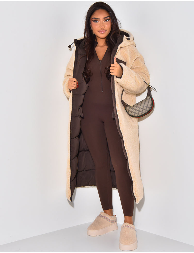 Tara | DualWarm Reversible Long Jacket