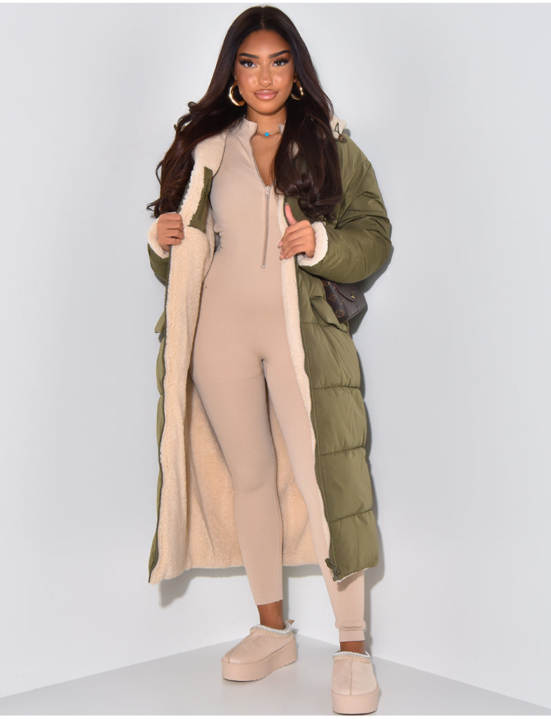 Tara | DualWarm Reversible Long Jacket