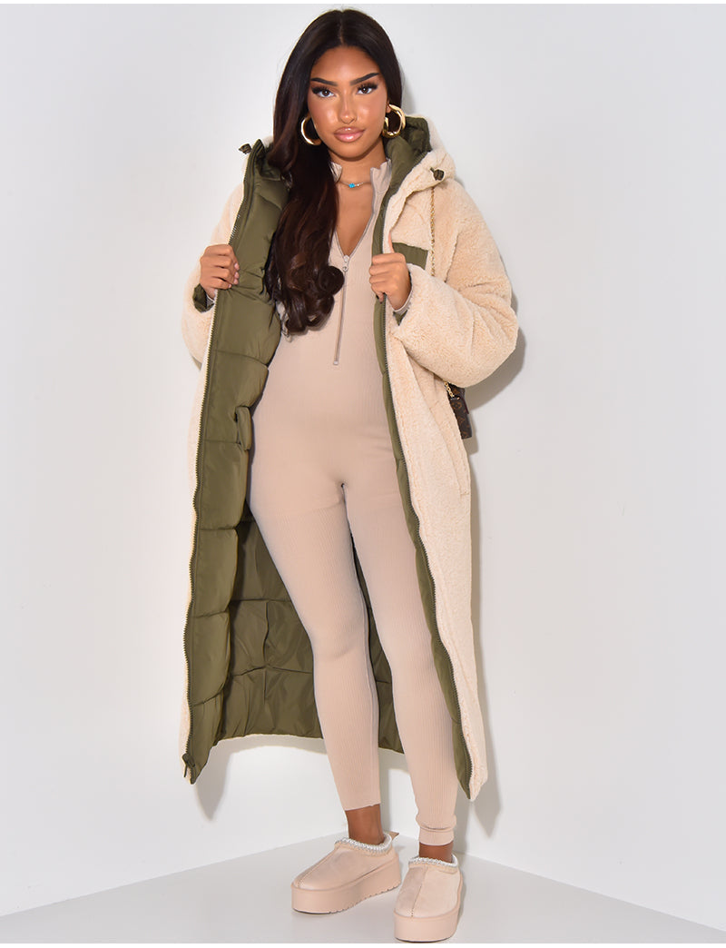 Tara | DualWarm Reversible Long Jacket