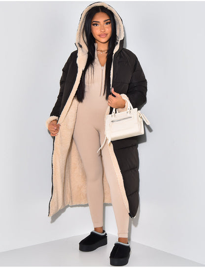 Tara | DualWarm Reversible Long Jacket