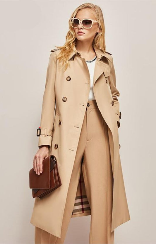 Noor – Casual Dames Trenchcoat voor de Winter