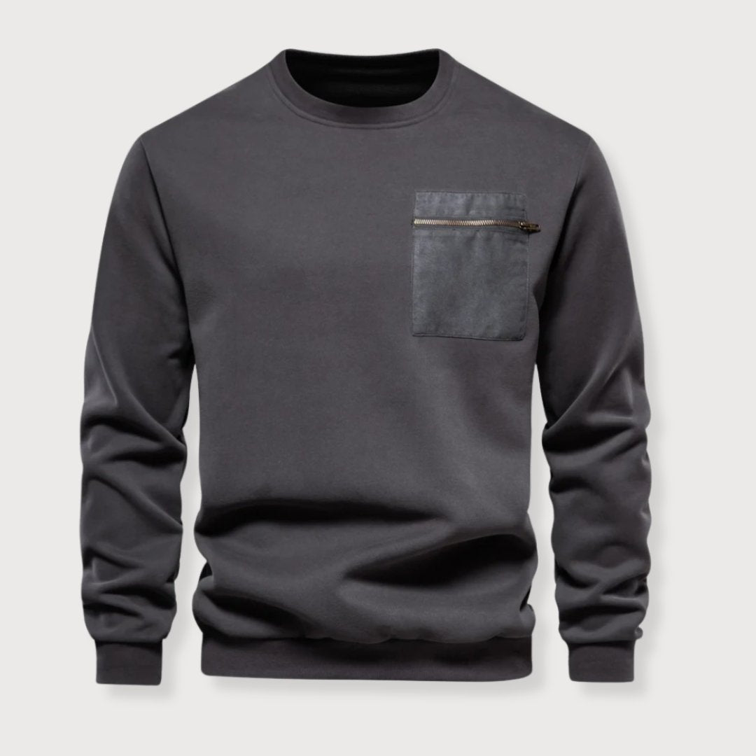 LUKA | MODERN CREWNECK SWEATER VOOR MANNEN