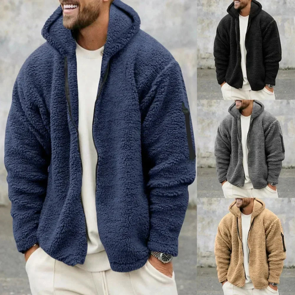 DYLAN | COMFORTABELE FLEECE HOODIE-JAS