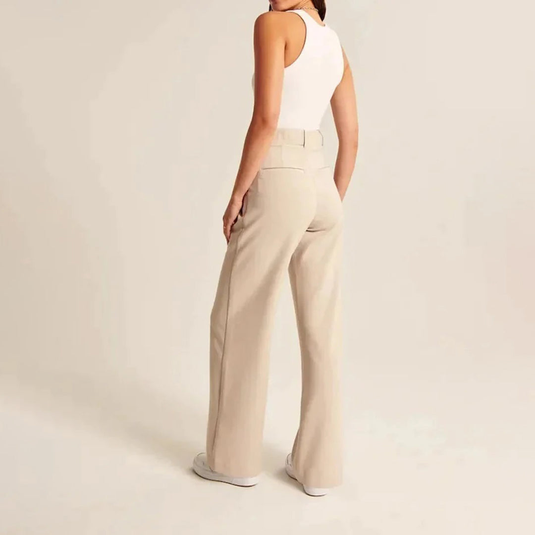 Slim-Fit Broek voor Dames in Diverse Kleuren